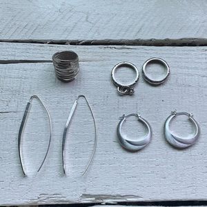 Silver Jewelry Bundle